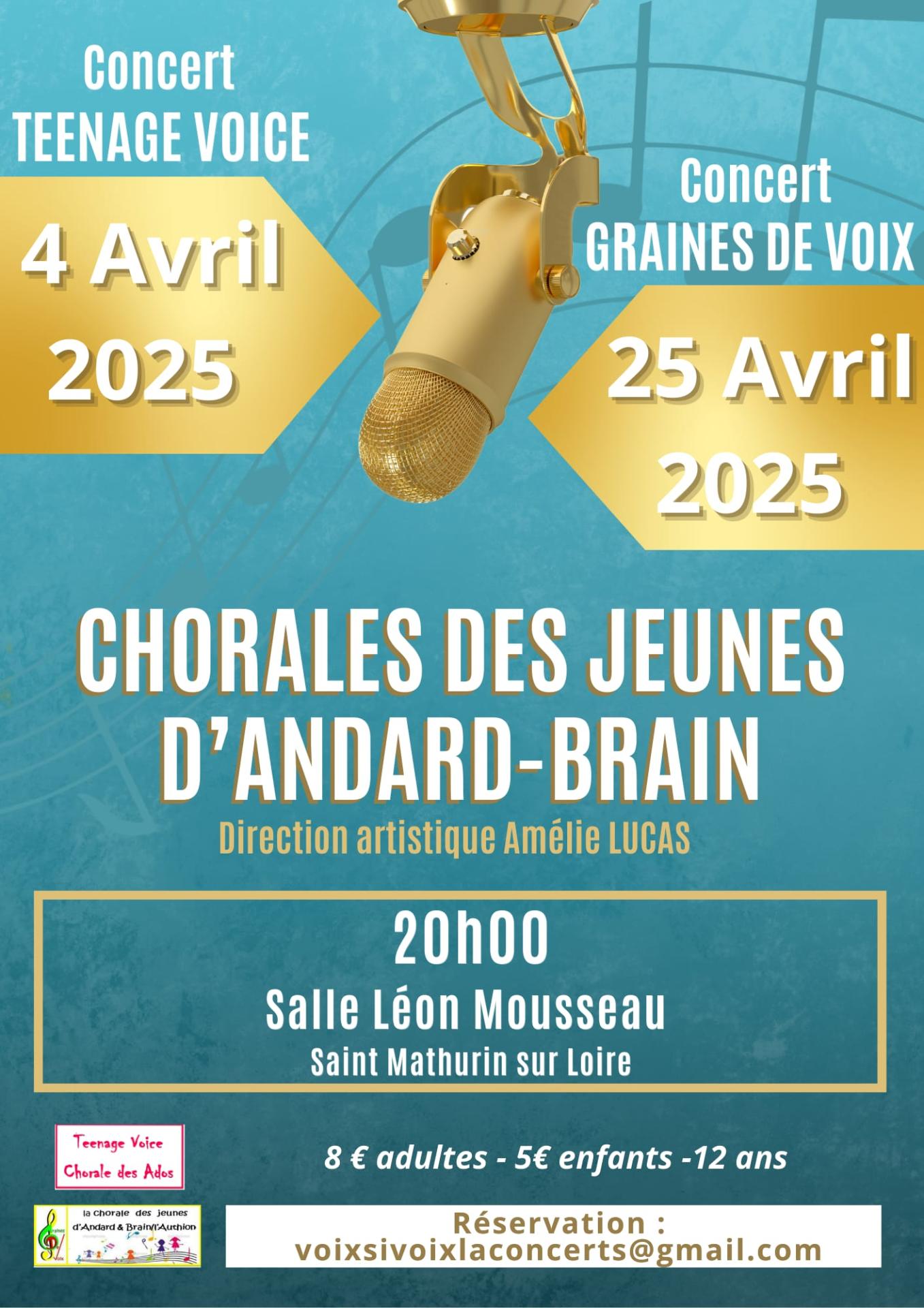 Affiche concert gdv tngv 2025