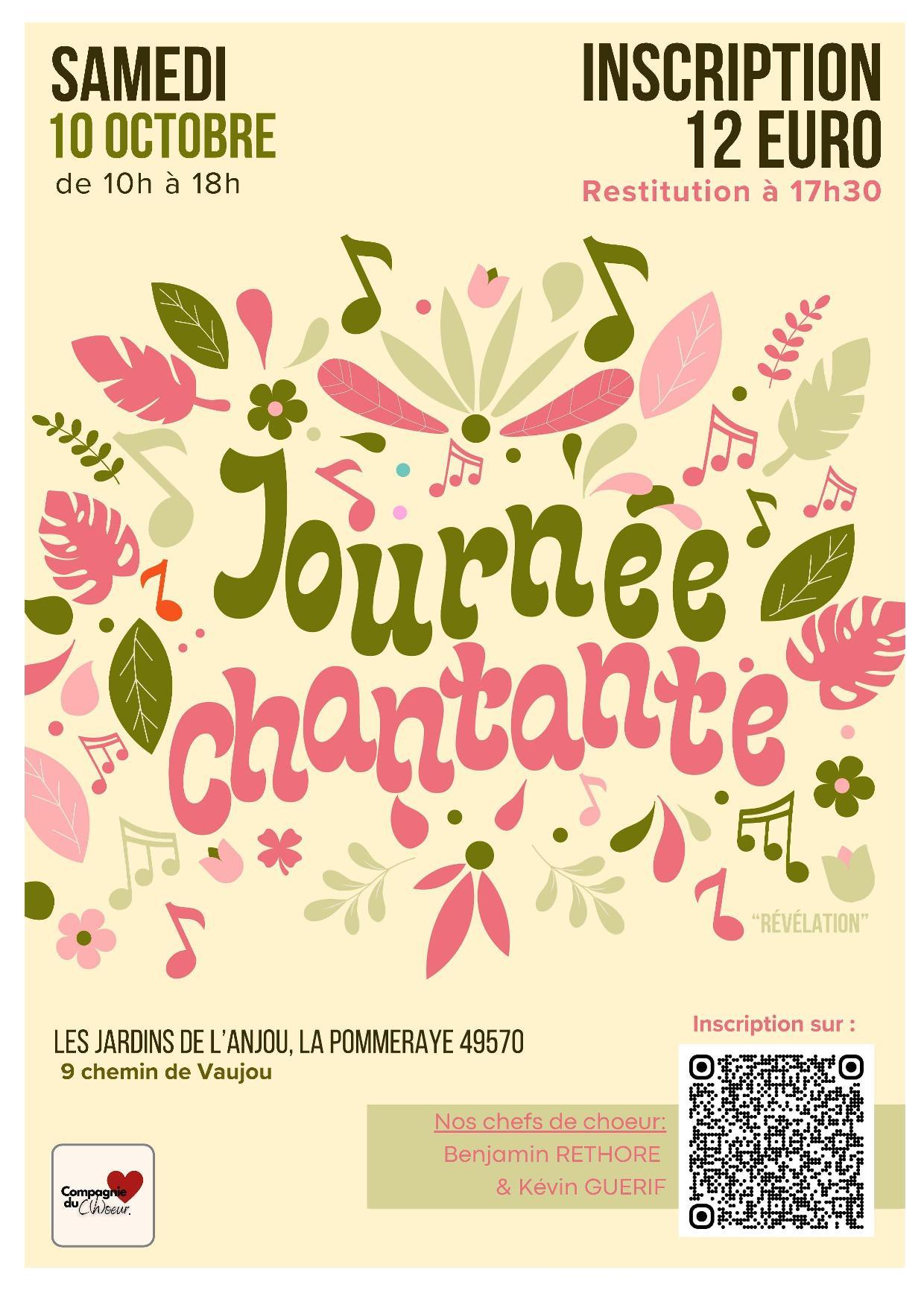 Benjamin journée chantante 2026