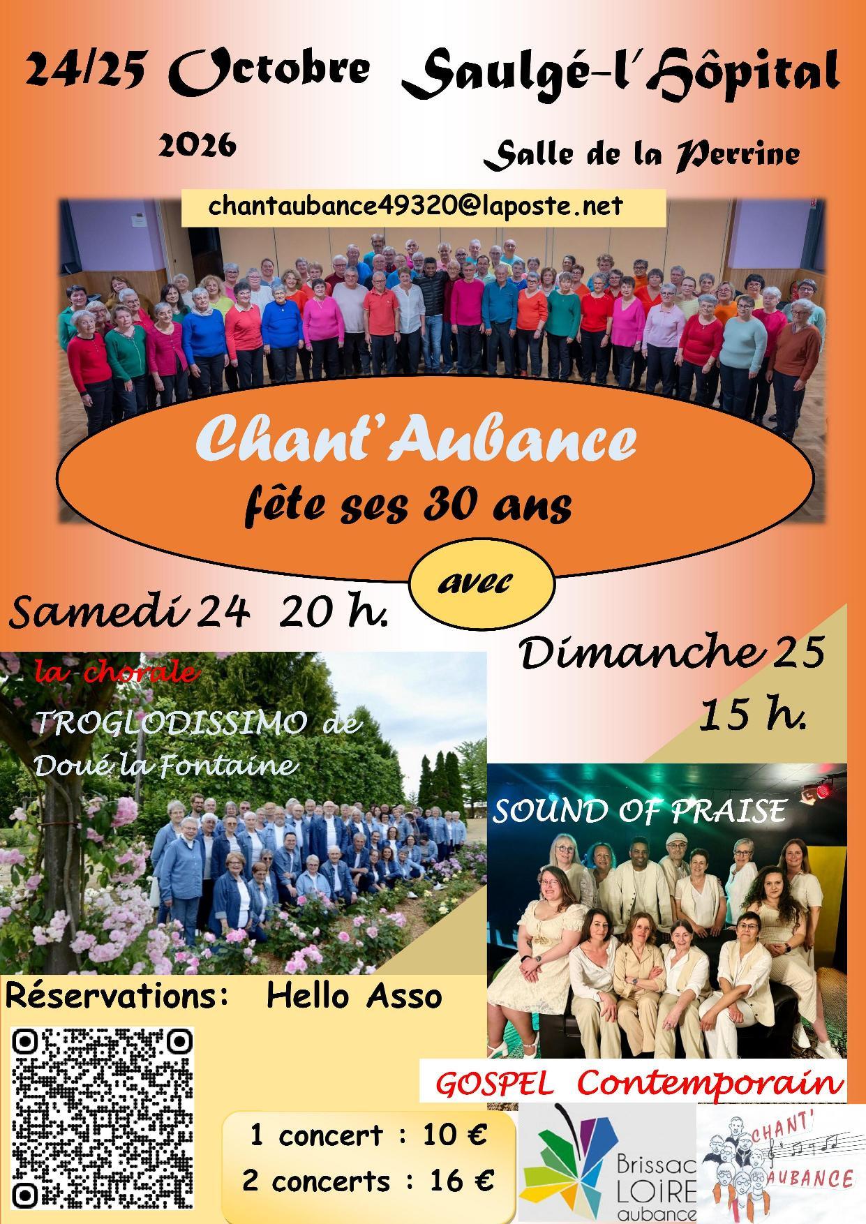 Chantaubance 30ieme anniv 2026
