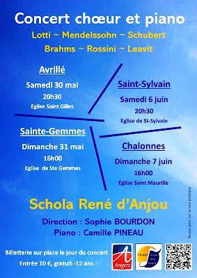 Scola d anjou du 30 mai au 7 juin